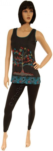 TANK TOPS WITH EMBROIDERY AB-BST08-NE - Oriente Import S.r.l.