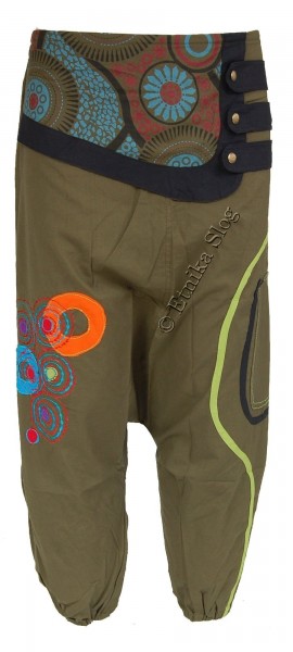 pantaloni in cotone leggero a righe nepalese e indiano stile etnico -  etnikaslog.com