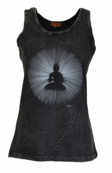 COTTON TANK TOPS - STONEWASHED WITH PRINT AB-NPM04-16B - Oriente Import S.r.l.