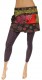 MINI GONNA IN COTONE, FANTASIE MISTE, CON MARSUPIO