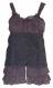 TOP DI COTONE LEGGERO IN TINTA UNITA CON BALZE E L