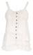 TOP DI COTONE LEGGERO IN TINTA UNITA CON BALZE E L
