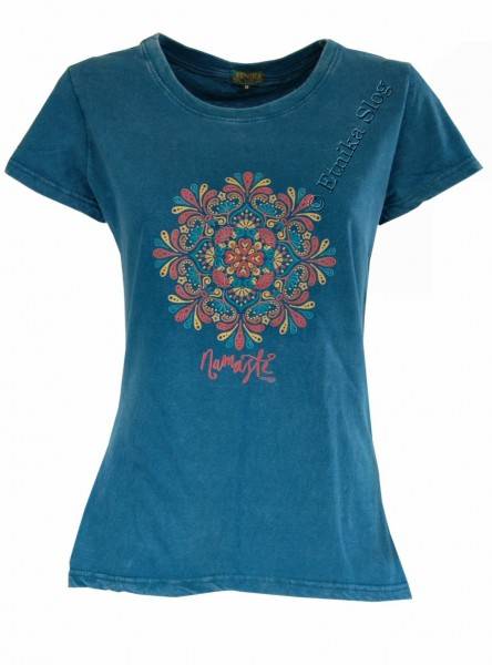 Koton T-Shirt Donna Con Stampa Lucida - Maniche Corte, Girocollo, Colore Bianco Spento, Taglia XL