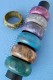 BRACELETS - WOOD BANGAL WOODEN COLOURED BRACELET, SMOOTH AND&nbsp;LARGE. - com Etnika Slog d.o.o.