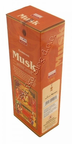 ŠESTEROKOTNA KADILA/DIŠEČE PALČKE KADILO DARSHAN MUSK.HEKSAGONALNI ZAVITEK Z - Etnika Slog d.o.o.