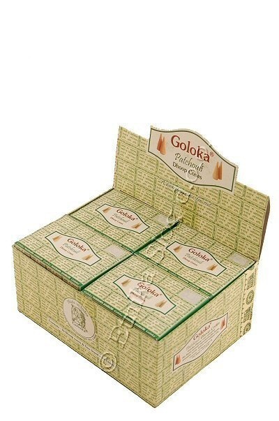 CONES AND OTHER INCENSES DHOOP CONE INCENSE GOLOKA, FRAGRANCE PATCHOULI. - Etnika Slog d.o.o. CONES AND OTHER INCENSES DHOOP CONE INCENSE GOLOKA, FRAGRANCE PATCHOULI. - Etnika Slog d.o.o.