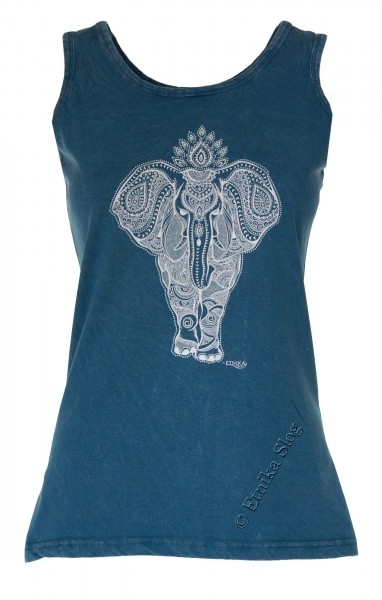 COTTON TANK TOPS - STONEWASHED WITH PRINT AB-NPM04-31B - Oriente Import S.r.l.