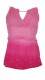 TOP IN COTONE CON RICAMI E PAILLETTE, COLORE SFUMA