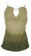 TOP IN COTONE CON RICAMI E PAILLETTE, COLORE SFUMA