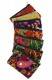 PENCIL CASES - COIN PURSES CHENILLE FABRIC POCHETTE, WITH PATCHES.AVAIL - com Etnika Slog d.o.o.