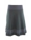 WINTER SKIRTS MADE OF JERSEY AND VELVET AB-MGW041TU - Oriente Import S.r.l.