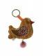 KEY HOLDERS KEY HOLDER IN A FORM OF&nbsp;BIRD IN COTTON, DIMENSIONS - com Etnika Slog d.o.o.