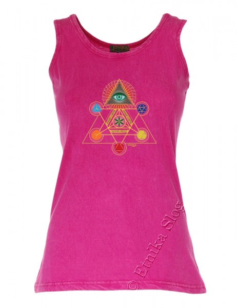 COTTON TANK TOPS - STONEWASHED WITH PRINT AB-NPM04-37 - Oriente Import S.r.l.