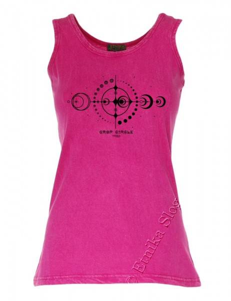 COTTON TANK TOPS - STONEWASHED WITH PRINT AB-NPM04-42A - Oriente Import S.r.l.