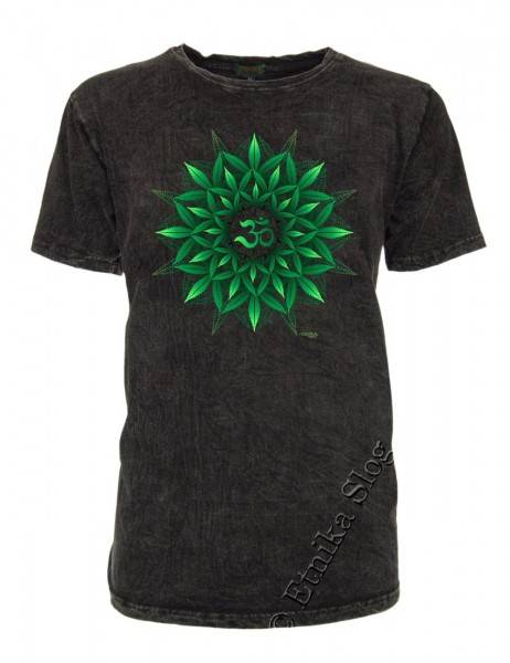 T-SHIRT UOMO COTONE - STONEWASHED CON STAMPA T-SHIRT IN COTONE CON SCOLLO ROTONDOTINTA UN - com Etnika Slog d.o.o.