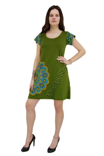 SHORT SLEEVE AND SLEEVELESS COTTON DRESSES AB-BSV45 - Oriente Import S.r.l.
