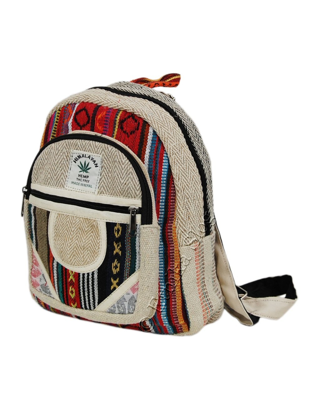 Hemp & Cotton Backpack Made In Nepal 
