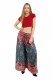 PANTALONI / PANTALONCINI VISCOSA ESTIVI DONNA PANTALONE IN VISCOSA STAMPATO CON COULISSE, LACCI - com Etnika Slog d.o.o.
