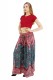 PANTALONI / PANTALONCINI VISCOSA ESTIVI DONNA PANTALONE IN VISCOSA STAMPATO CON COULISSE, LACCI - com Etnika Slog d.o.o.