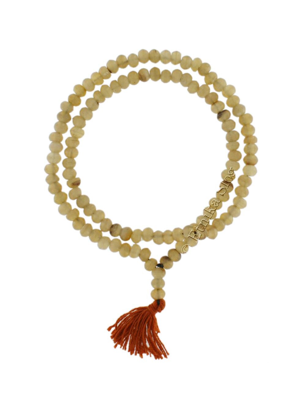 /\r\nCOLLANA MALA 108 PERLE CORNO.DIAMETRO  /\r\nCOLLANA MALA 108 PERLE CORNO.DIAMETRO