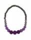 NECKLACE SHORT NECKLACE MADE OF FELT WITH LARGE BEADS IN TH - com Etnika Slog d.o.o.