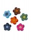 FELT FLOWERS FLOWERS IN FELT, 2 ROUNDED CROWNS WITH BEAD IN THE - com Etnika Slog d.o.o.