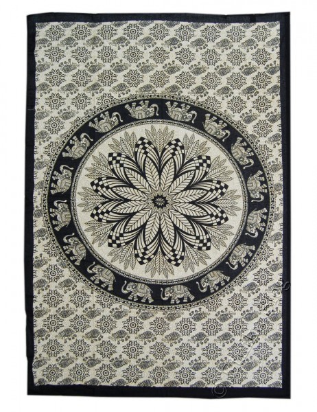 SMALL AND MEDIUM INDIAN BEDSPREADS TI-M01-15 - Oriente Import S.r.l.