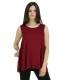 TOP IN MAGLINA DI COTONE, VISCOSA ED ELASTAN. TINT