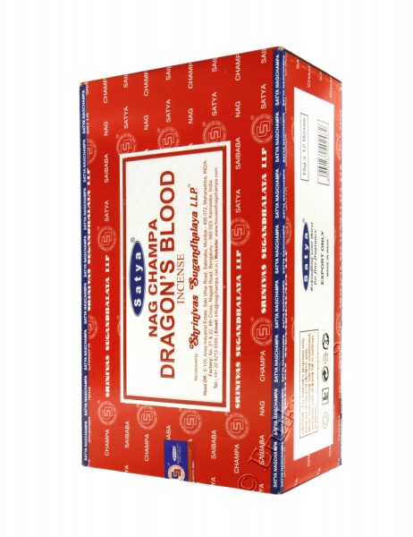 INCENSI BASTONCINO INDIANI - SATYA INCENSO SATYA, FRAGRANZA&nbsp;DRAGON'S BLOOD .C - Etnika Slog d.o.o.