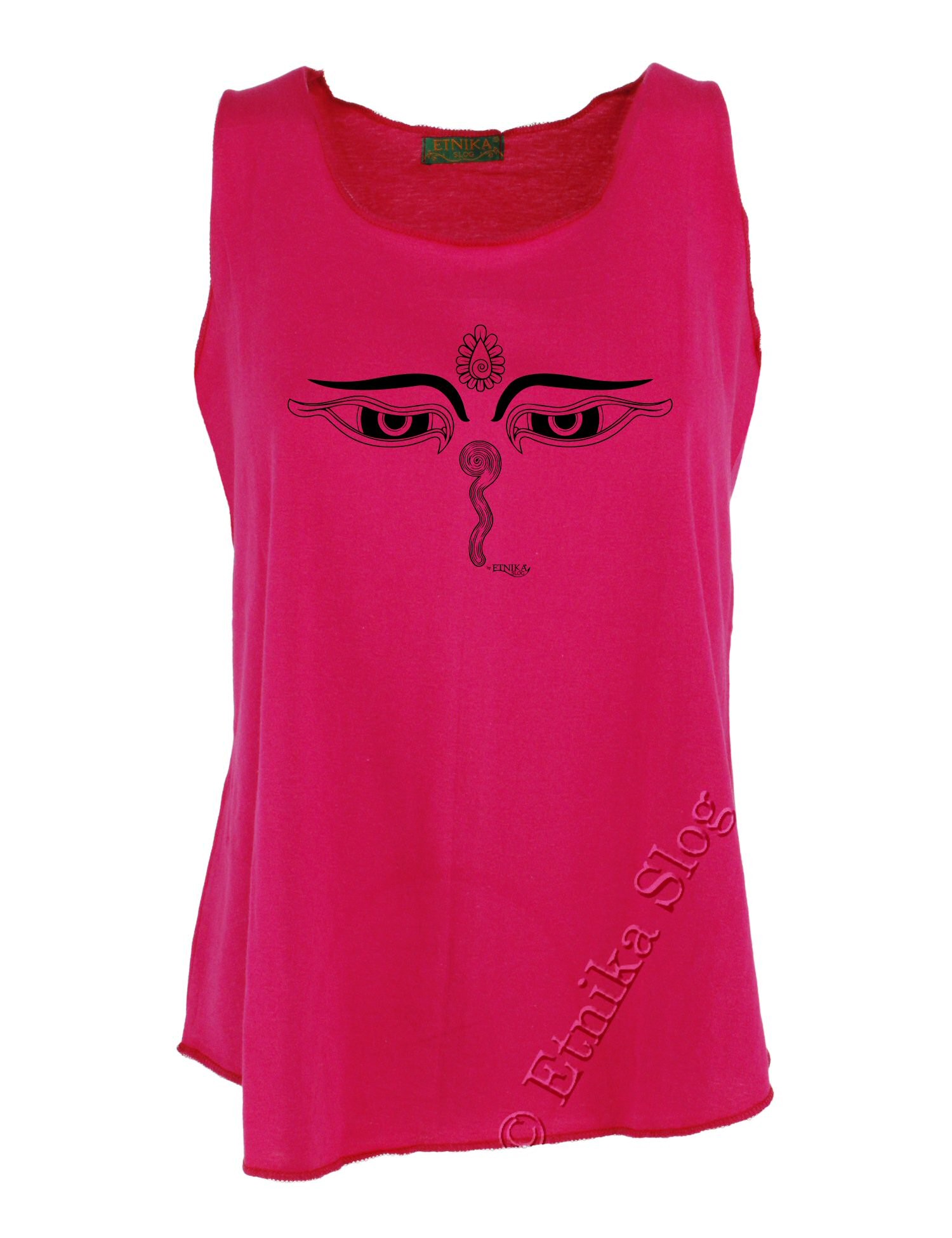 CANOTTA NEPAL DONNA COTONE LEGGERO TINTA UNITA CON CANOTTA NEPAL DONNA COTONE LEGGERO TINTA UNITA CON
