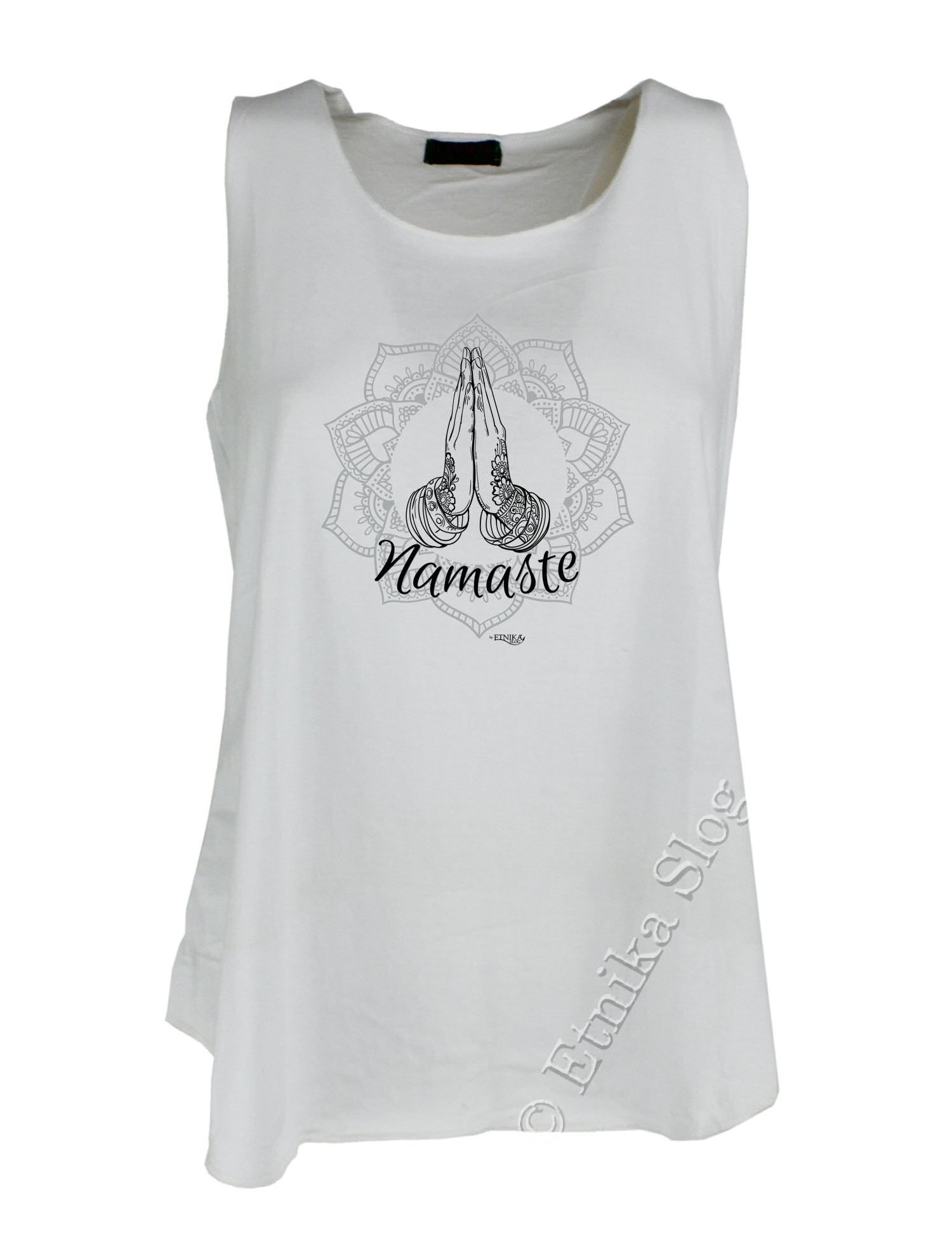 CANOTTA NEPAL DONNA COTONE LEGGERO TINTA UNITA CON CANOTTA NEPAL DONNA COTONE LEGGERO TINTA UNITA CON