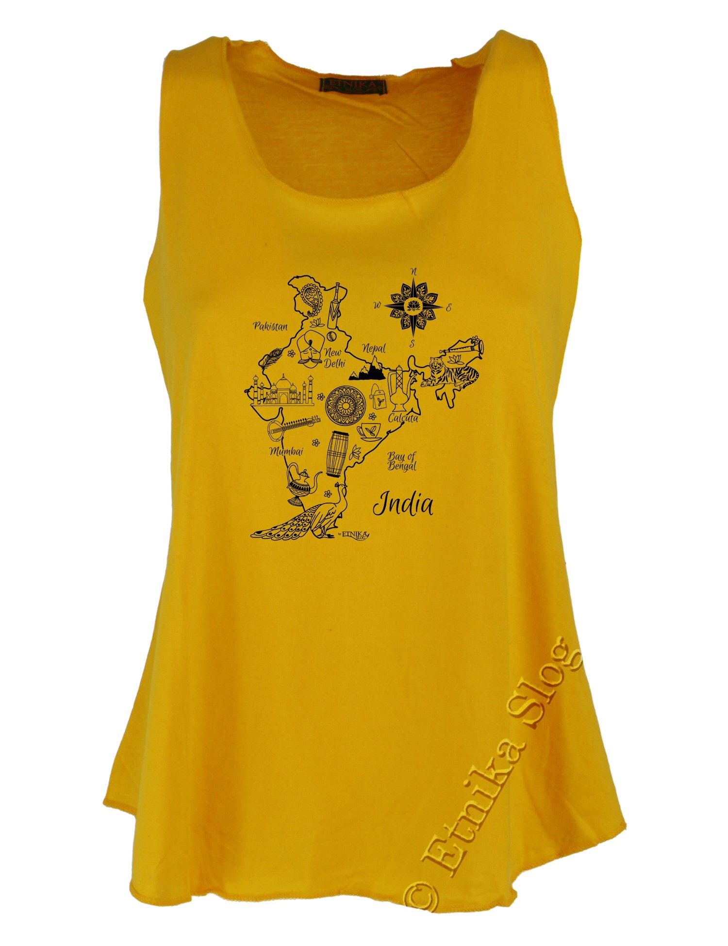 CANOTTA NEPAL DONNA COTONE LEGGERO TINTA UNITA CON CANOTTA NEPAL DONNA COTONE LEGGERO TINTA UNITA CON
