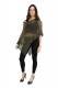 NET PATTERN PONCHO WITH LUREX FILAMENT AB-SM12-000 - Oriente Import S.r.l.