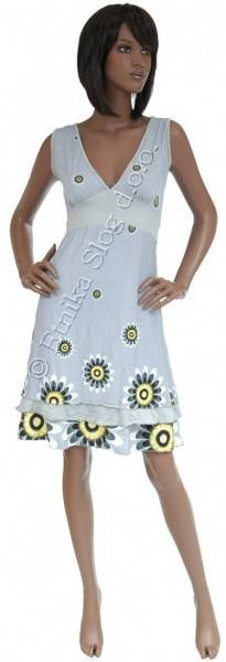 POLETNE JERSEY OBLEKE BREZ ROKAVOV AB-MRS254AS - Etnika Slog d.o.o.