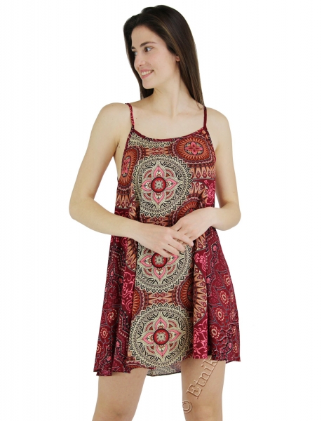 VISCOSE SUMMER DRESSES SHORT SUMMER SKIRT MADE OF VISCOSE WITH NARROW SHO - Etnika Slog d.o.o.