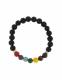 STONE BEADS OF 8 MM BRACELET WITH NATURAL BEADS - SEMI PRECIOUS STONES - com Etnika Slog d.o.o.