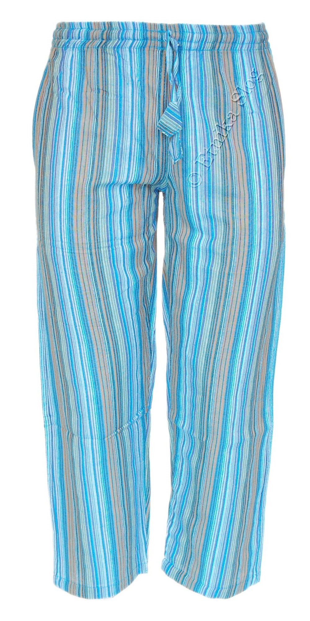 Donna Pantaloni Estivi Stile Stripe Semplice Pantaloni Baggy Fashion