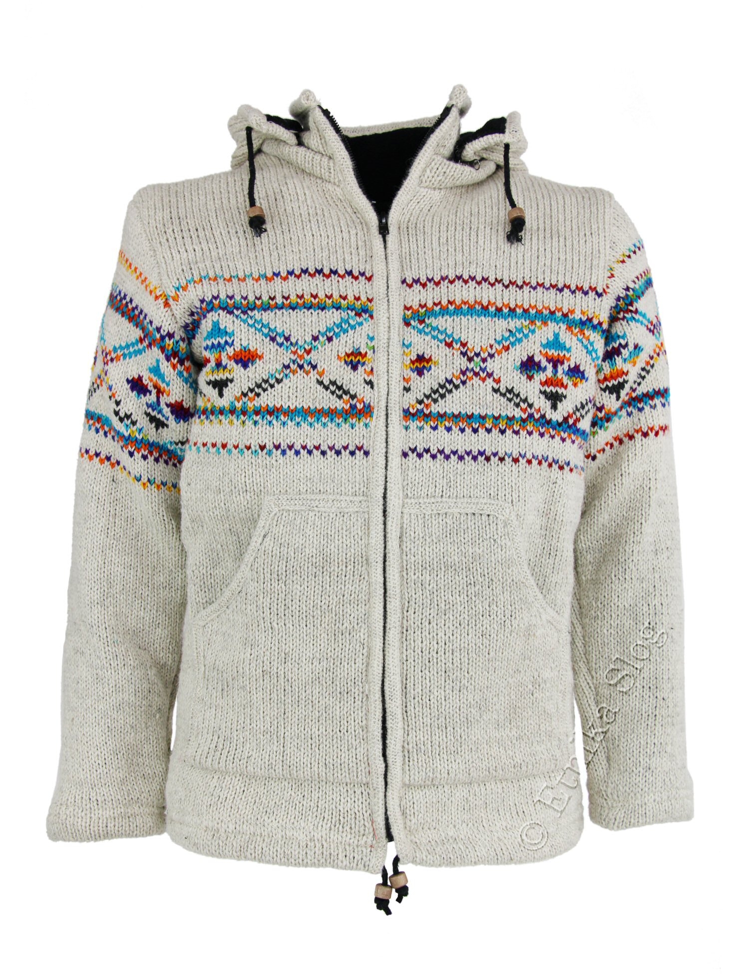 WOOLEN JACKETS, PONCHOS AND SWEATERS COSY WOOLLEN WINTER JACKET, FULLY LINED, WITH REMO - Etnika Slog d.o.o. WOOLEN JACKETS, PONCHOS AND SWEATERS COSY WOOLLEN WINTER JACKET, FULLY LINED, WITH REMO - Etnika Slog d.o.o.