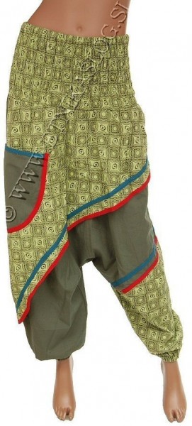 pantaloni in cotone leggero a righe nepalese e indiano stile etnico -  etnikaslog.com