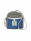 BORSA BORSELLO CANAPA E COTONE A RIGHE , TRACOLLA