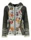 FELPA IN COTONE STONEWASH OVERDYE , CON TAGLI E CU