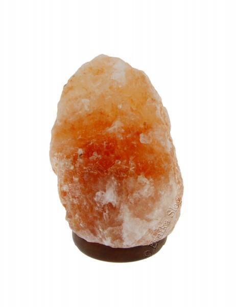 LAMPADA DI SALE ROSA HIMALAYANO GREZZA.COMPL