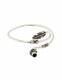 WHITE METAL BRACELETS WITH CRYSTALS MB-BRT36-10 - Oriente Import S.r.l.