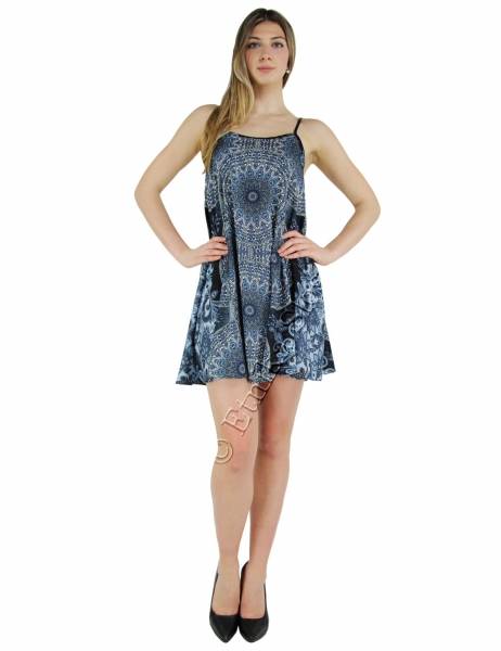 VISCOSE SUMMER DRESSES SHORT SUMMER SKIRT MADE OF VISCOSE WITH NARROW SHO - com Etnika Slog d.o.o.