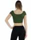 TOP IN MAGLINA DI COTONE, VISCOSA ED ELASTAN&nbsp;IN TI