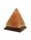 LAMPADA DI SALE ROSA HIMALAYANO FORMA PIRAMIDE.br