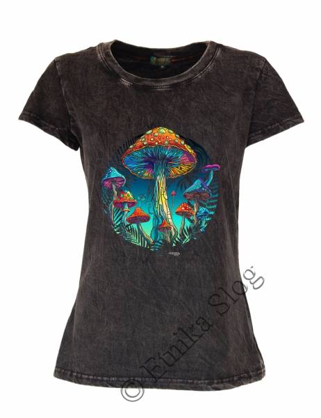 COTTON T-SHIRTS - STONEWASHED WITH PRINT AB-NPM03-63 - com Etnika Slog d.o.o.
