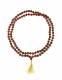 COLLANA MALA SEMI DI RUDRAKSHA 108 SEMI DA 8-9 MM