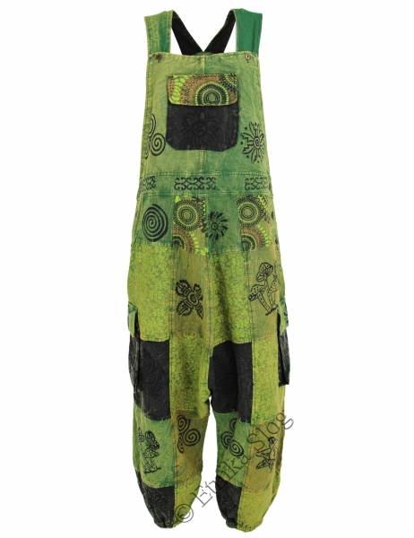 PAJACI SALOPETTE PANTALONE AFGANO IN COTONE STONE WASHED - com Etnika Slog d.o.o.
