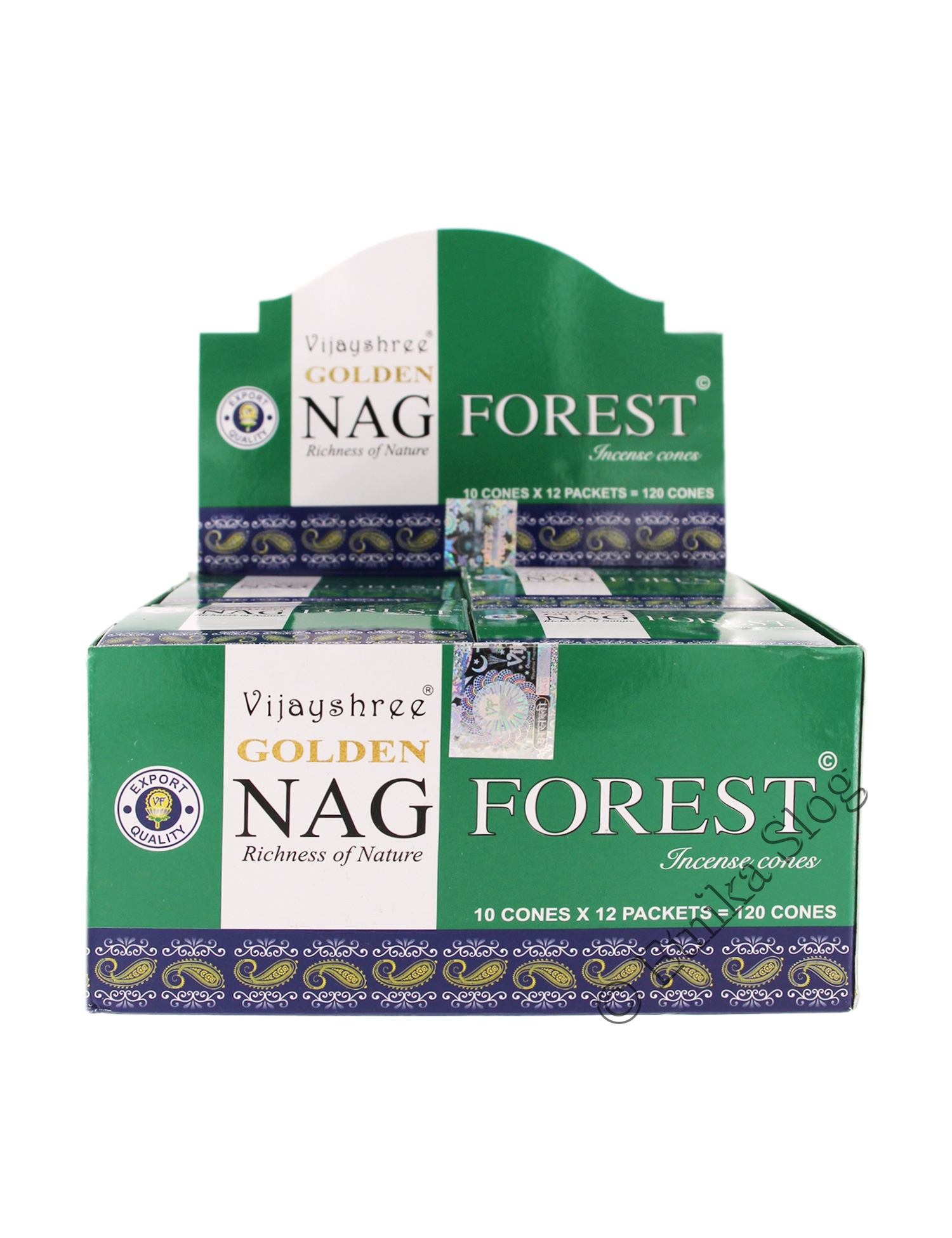 CONES AND OTHER INCENSES DHOOP CONE INCENSE VIJAYSHREE, FRAGRANCE GOLDEN - Etnika Slog d.o.o. CONES AND OTHER INCENSES DHOOP CONE INCENSE VIJAYSHREE, FRAGRANCE GOLDEN - Etnika Slog d.o.o.